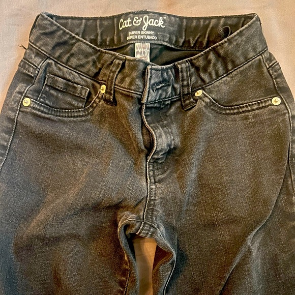 CAT & JACK Black Jeans - Picture 2 of 5